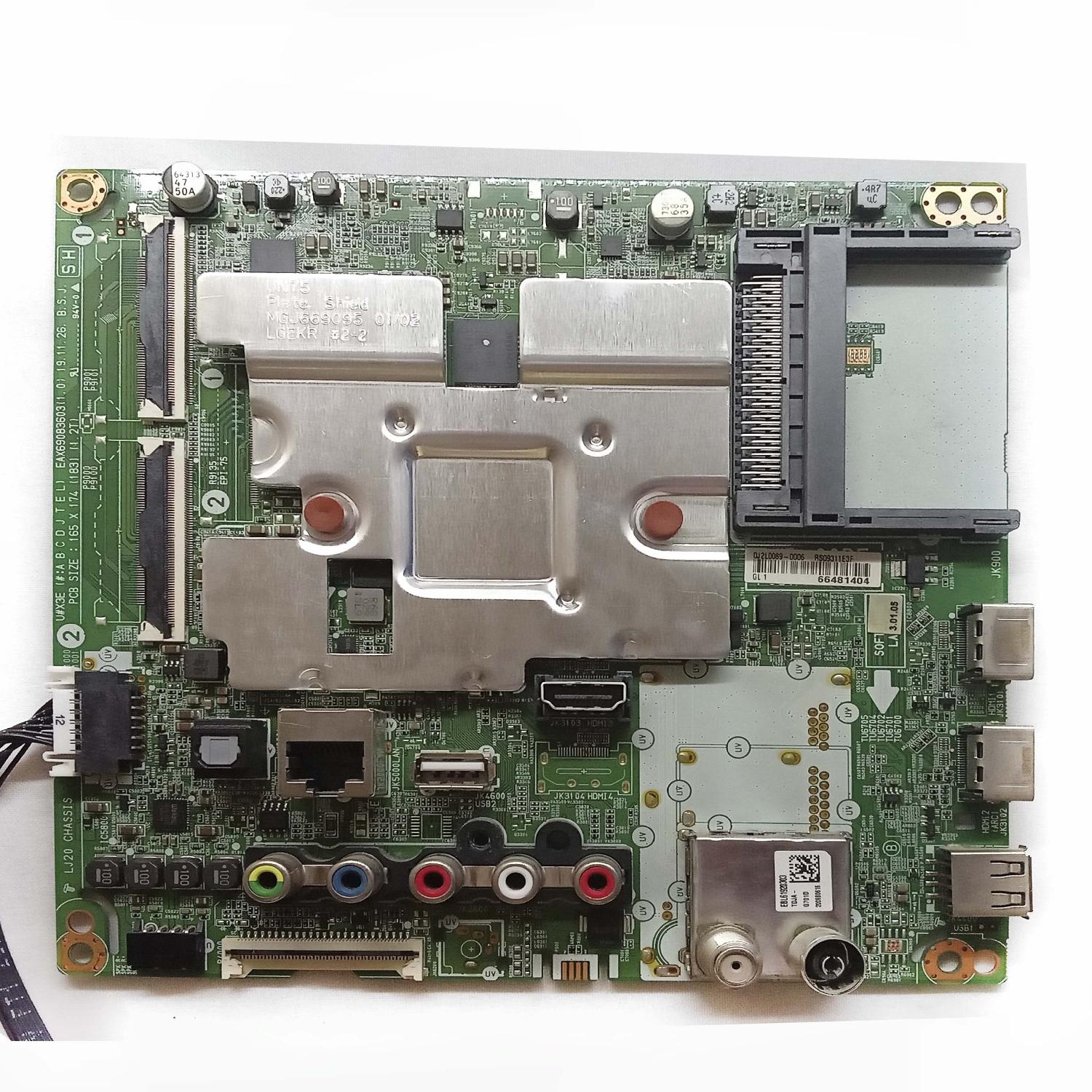 Основная плата EAX69083603(1.0) телевизора LG 43UN71006LB б/у