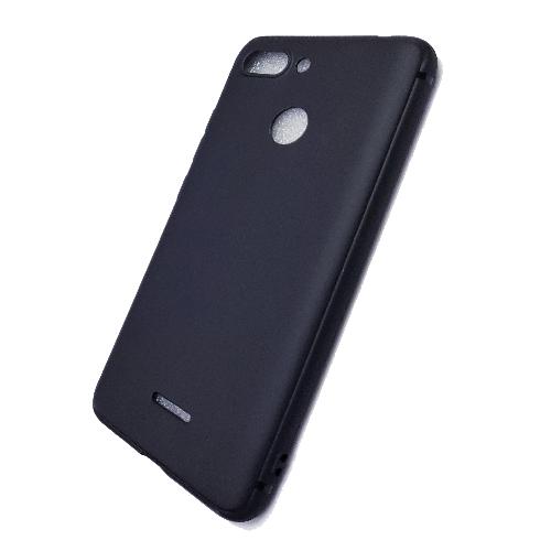 Чехол телефона Xiaomi Redmi 6 силикон черный