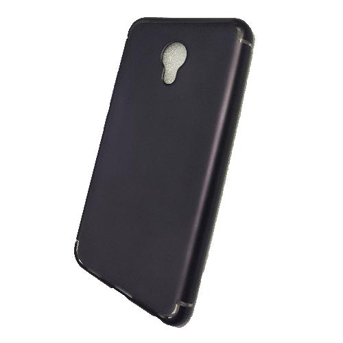 Чехол телефона Meizu M5 силикон черный