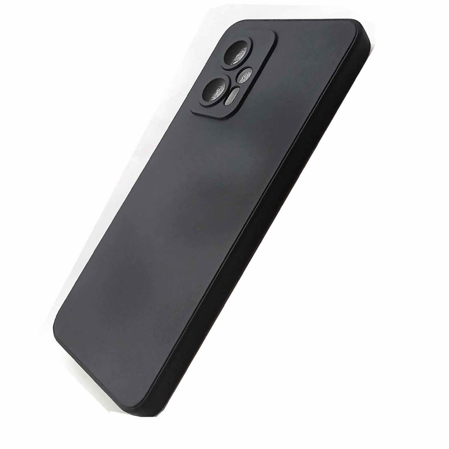 Чехол телефона Xiaomi POCO X4 Gt силиконовый черный
