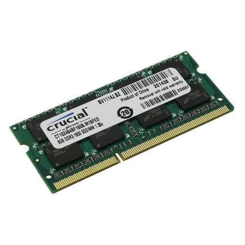 Оперативная память  Crucial DDR3L 10600MHZ 8Gb