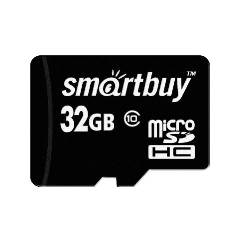 Карта памяти МicroSD SmartBuy 32 Гб 10 Class