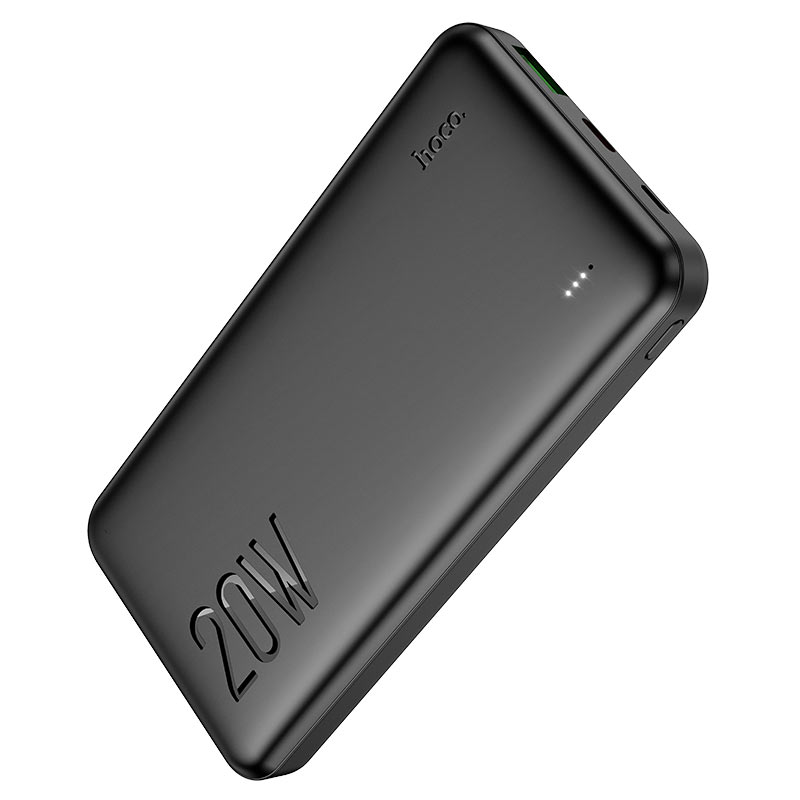 Внешний аккумулятор Power Bank 10000 mAh Hoco J87 Powermaster PD20W+QC3.0 черный