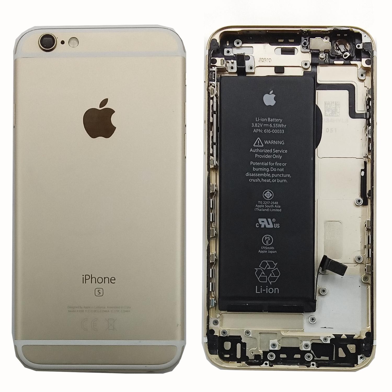 Корпус телефона IPhone 6 (4.7) золотой