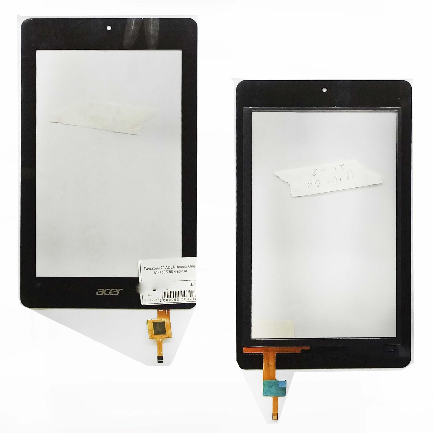Тачскрин 7" планшета Acer Iconia One B1-730/750 черный