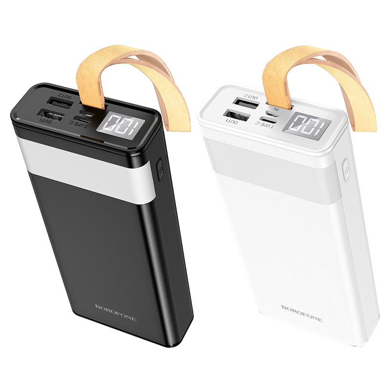 Внешний аккумулятор PowerBank BOROFONE BJ18 (20000 mAh) (черный)