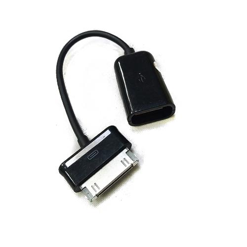 OTG кабель Noname USB-Samsung Galaxy Tab 0.1m (черный)