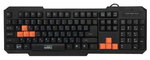 Клавиатура стандарт CBR KB 116 (черн.), 104 кл., Slim, USB, box-20 00104612 KB 116