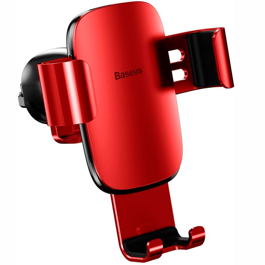 Держатель автомобильный Baseus Metal Age Gravity Car Mount красный (SUYL-D09)