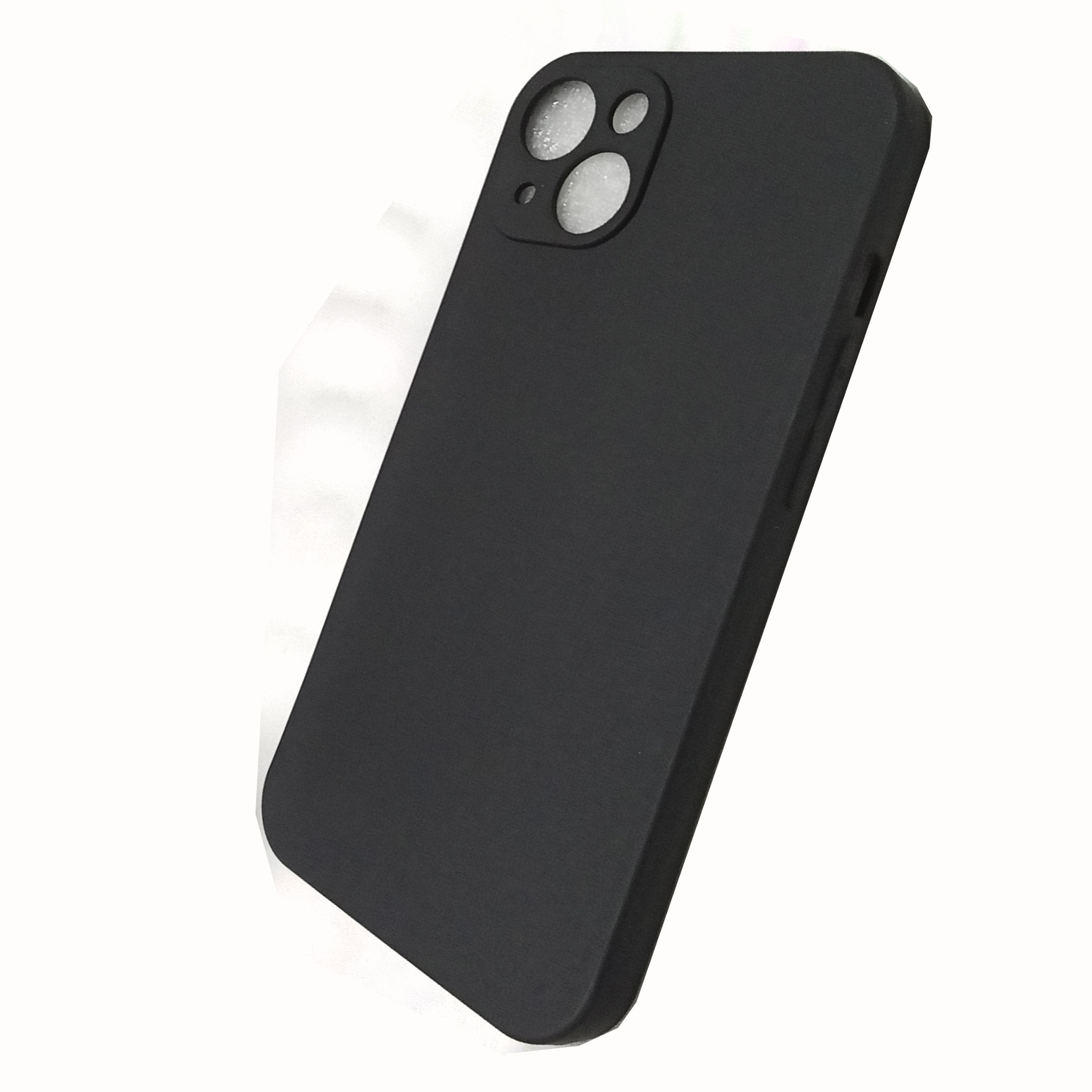 Чехол iPhone 13 Силикон (черный)