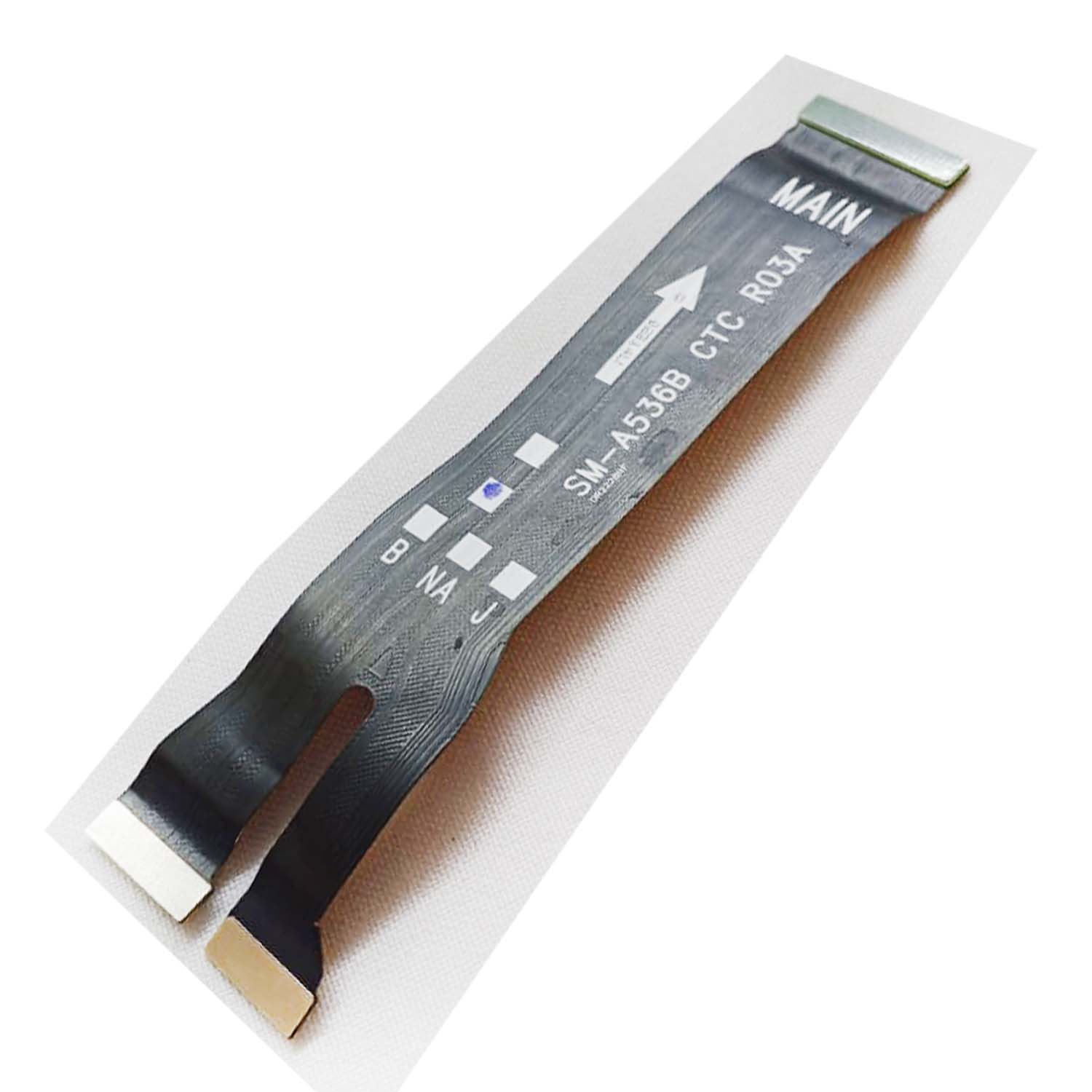 Шлейф телефона Samsung A536 Galaxy A53 межплатный б/у