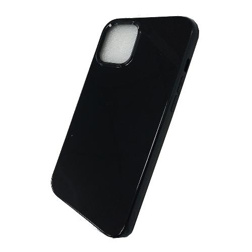 Чехол телефона iPhone 12 Pro Max Microfiber (черный)
