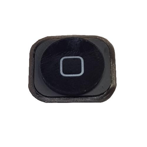 Толкатель кнопки Home iPhone 5 черн.+ резинка (о)