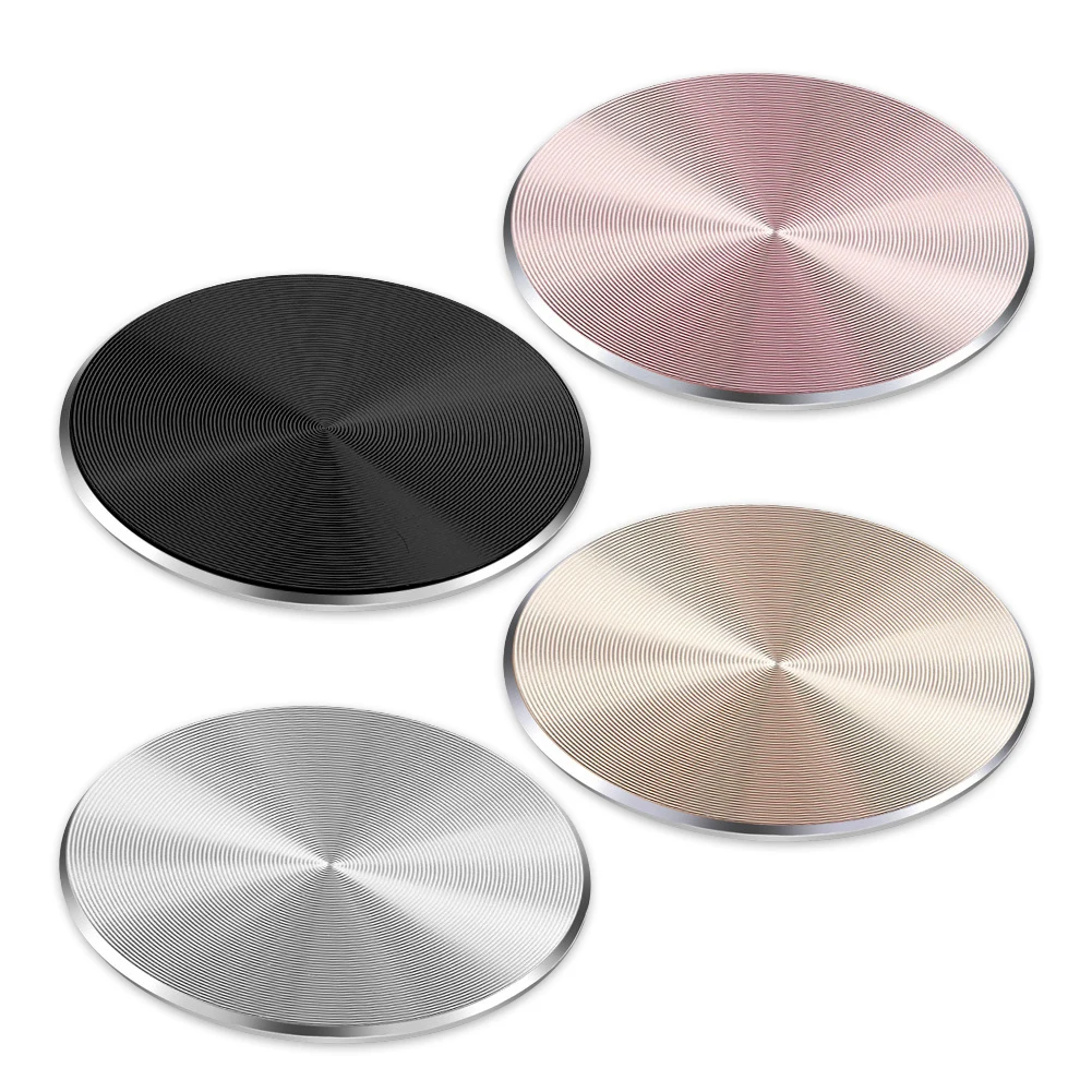 Металлическая пластина для магнитного держателя телефона (круглая)