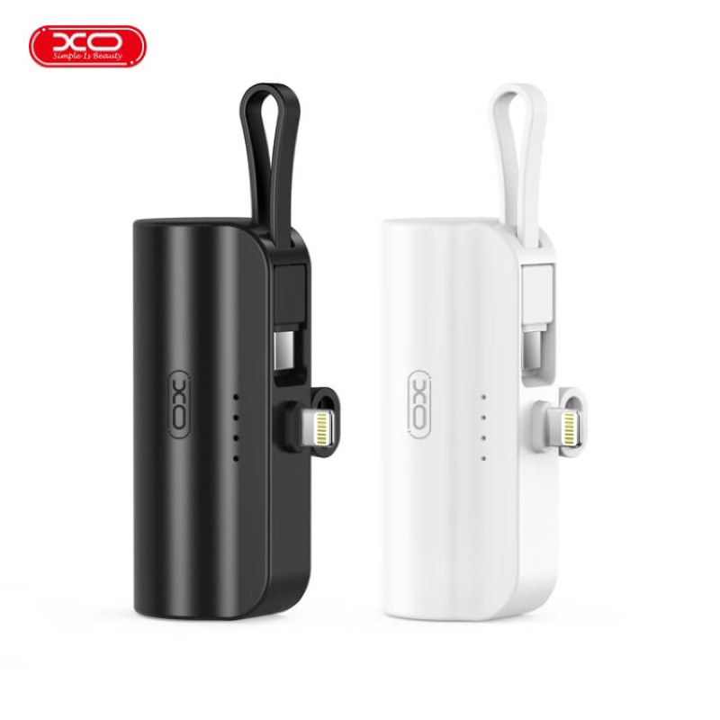 Внешний аккумулятор Power Bank XO PB304 5000 mAh mini light display with bracket/