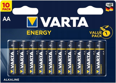 Батарейка VARTA Energy AA BP10 1 шт