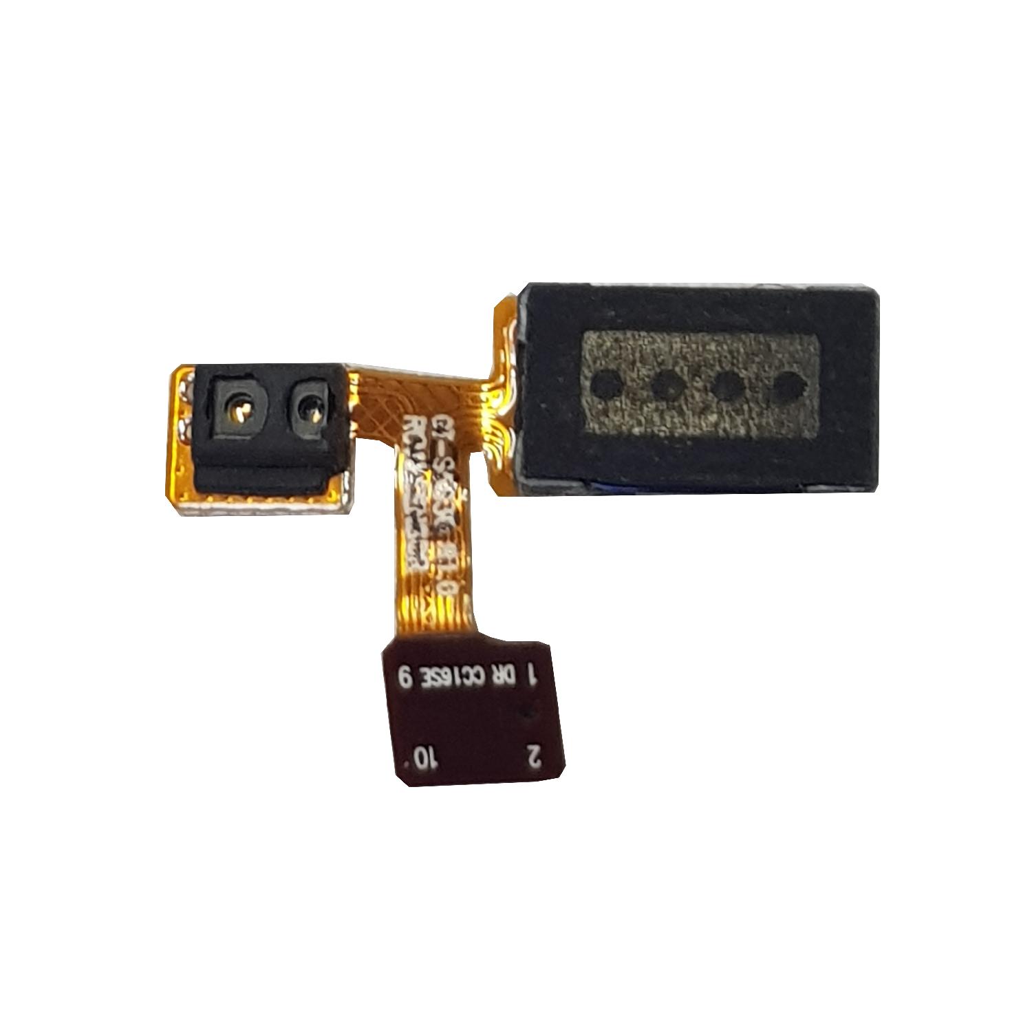 Динамик телефона Samsung S5830 Galaxy Ace слуховой (верхний) на шлейфе оригинал б/у