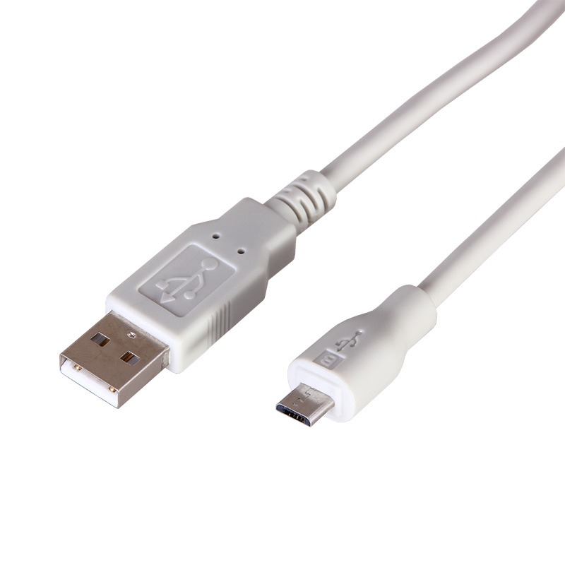 Kабель micro USB - USB 5pin белый (о)