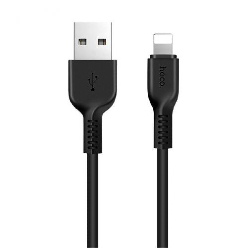 Кабель Lightning - USB Hoco X20 черный, 2м