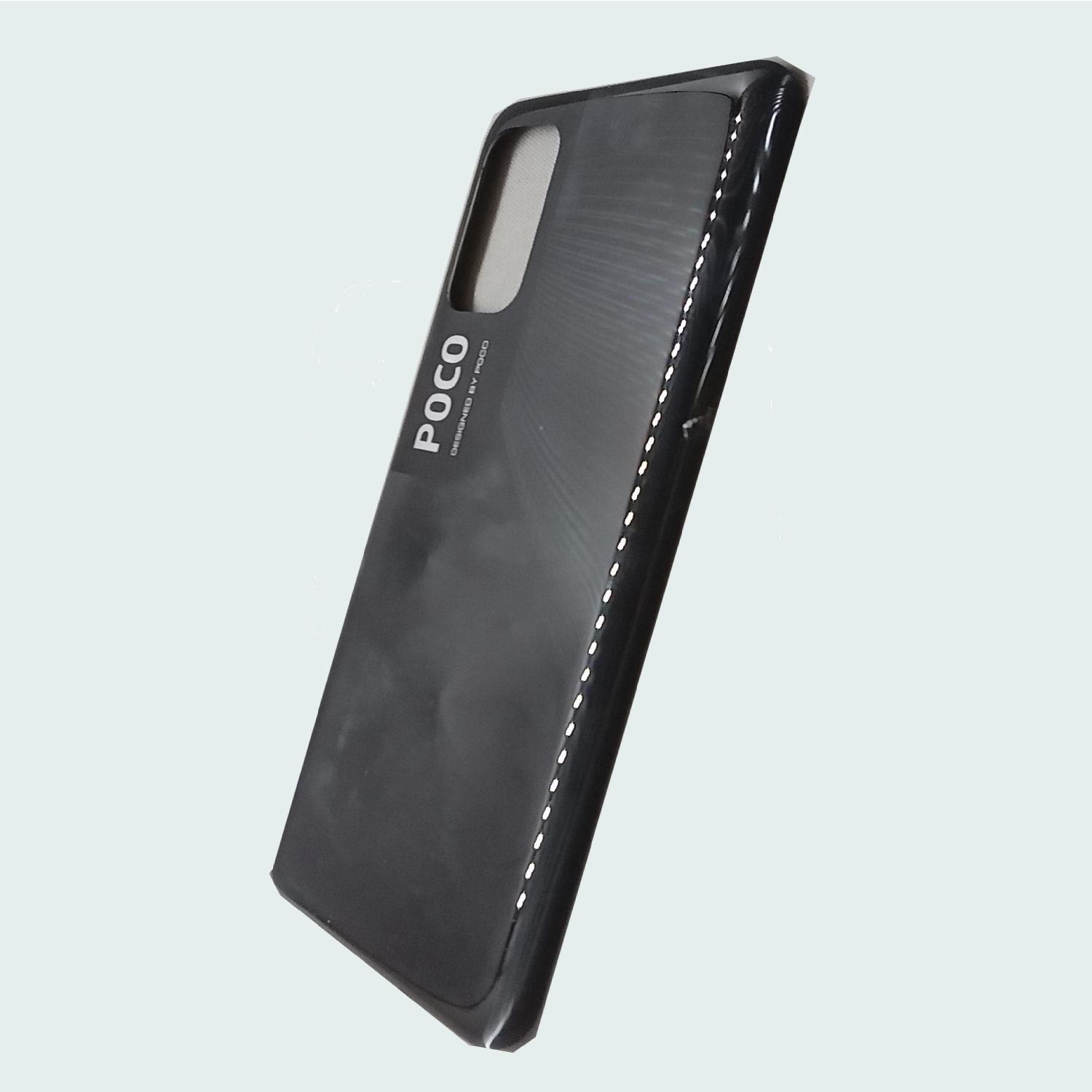 Задняя крышка телефона Xiaomi Poco M3 Pro черный б/у