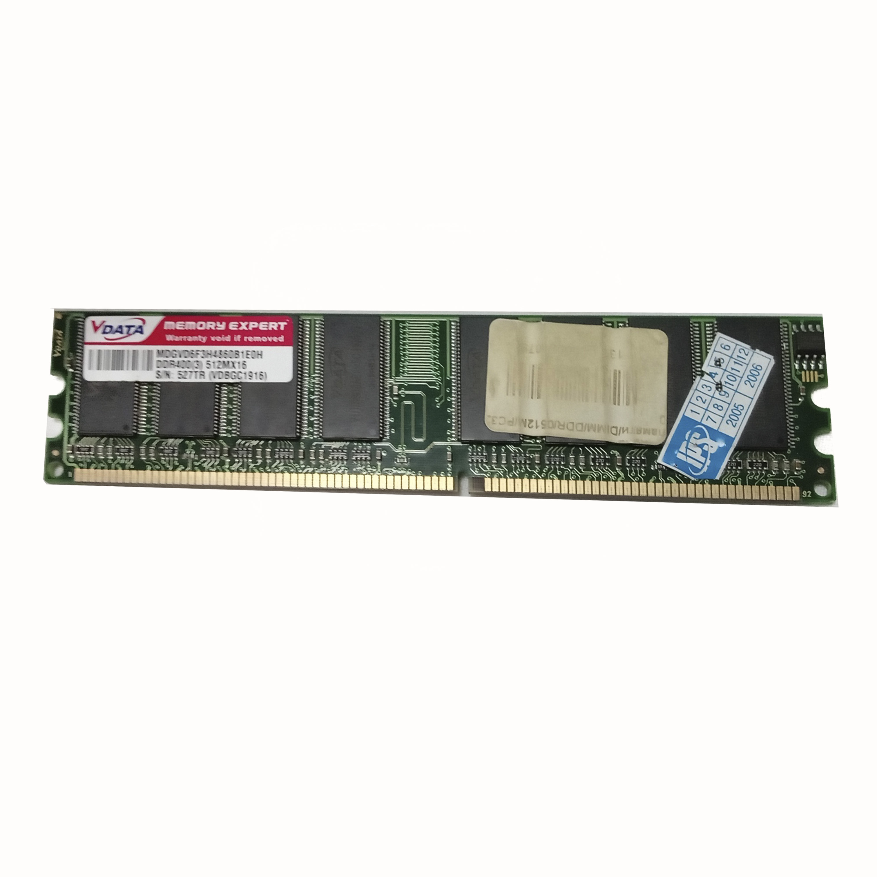 Оперативная память V-Data DDR400(3) 512Mx16 б/у