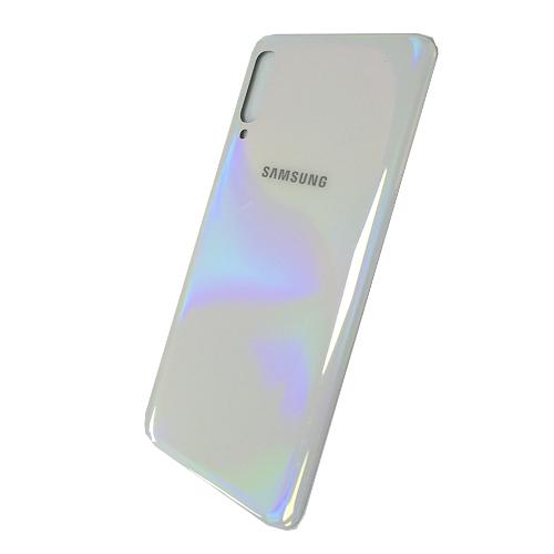 Задняя крышка телефона Samsung A705F Galaxy A70 белая