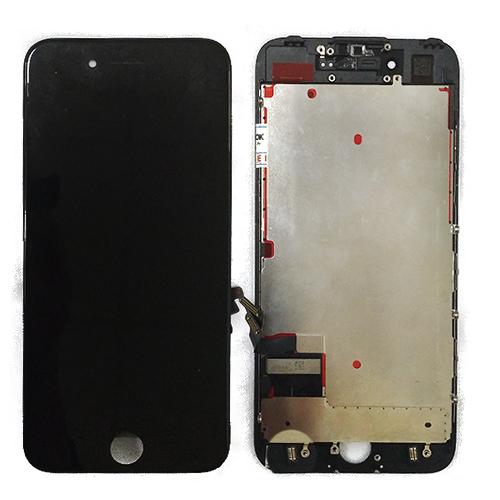 Модуль телефона iPhone 7 (дисплей+тачскрин) оригинал замененное стекло черный б/у