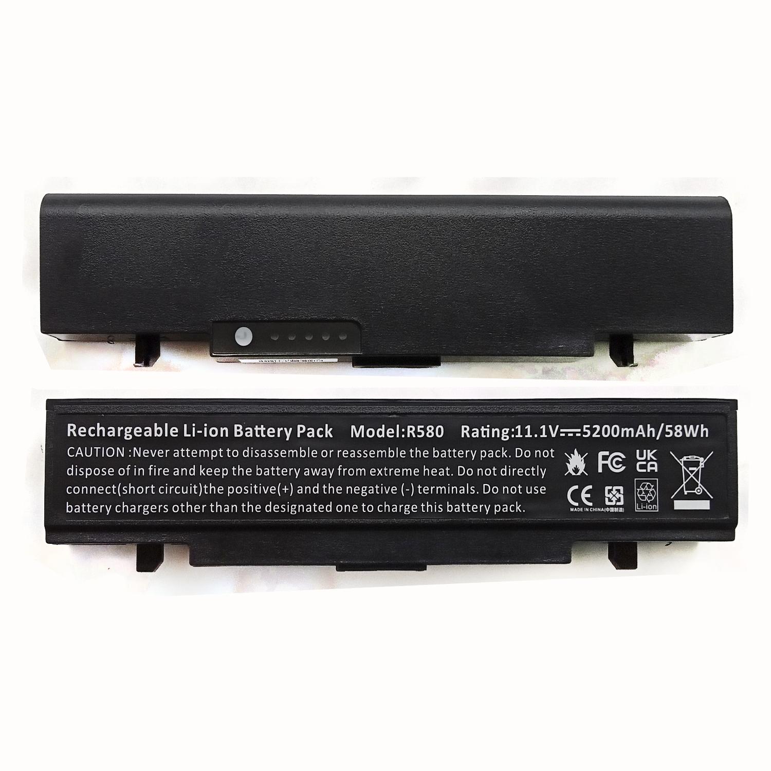 Аккумуляторная батарея ноутбука Samsung R420/R510/R580 11.1V-5200mAh