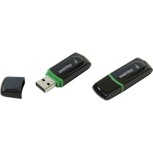 Flash USB 16Gb SmartBuy Paean черный, SB16GBPN-K