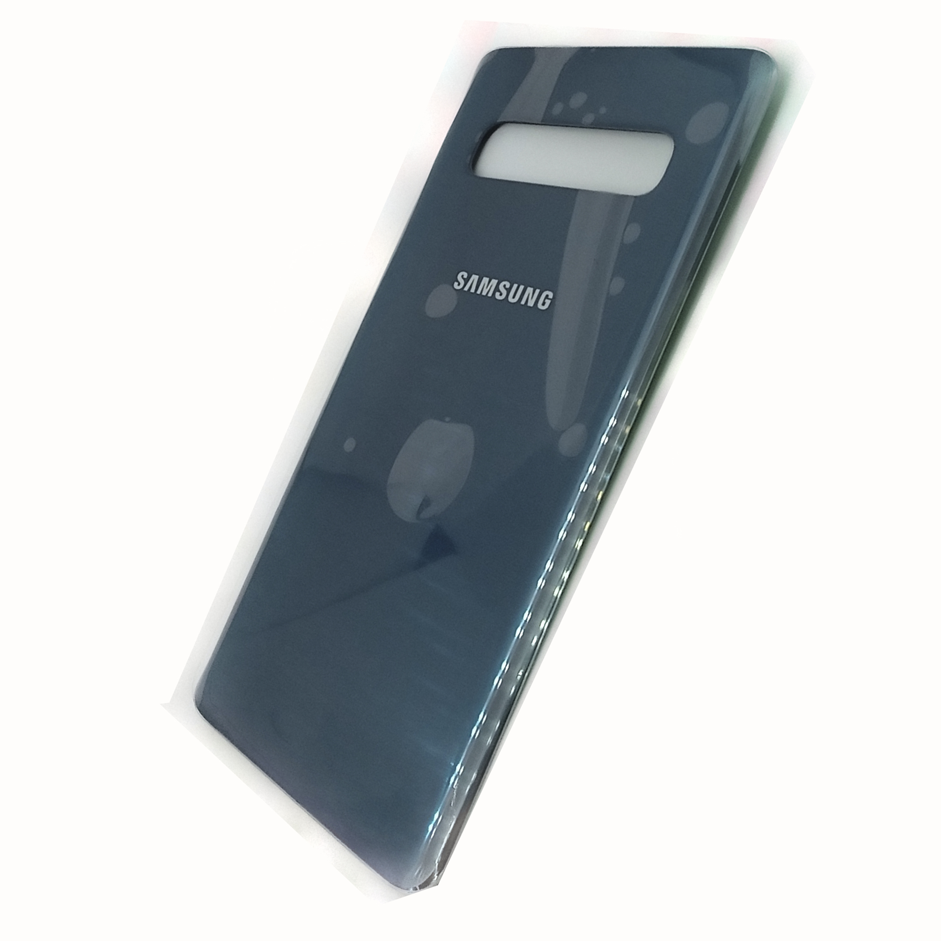 Задняя крышка телефона Samsung G973 Galaxy S10 аквамарин