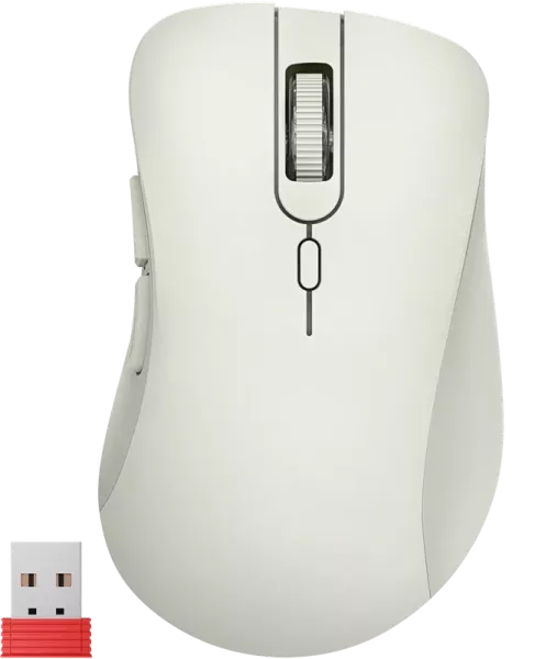 Беспроводная мышь Defender Dana MB-266 G (серый) (5кн+кол/кн), BT/2.4ГГц, 500mAh