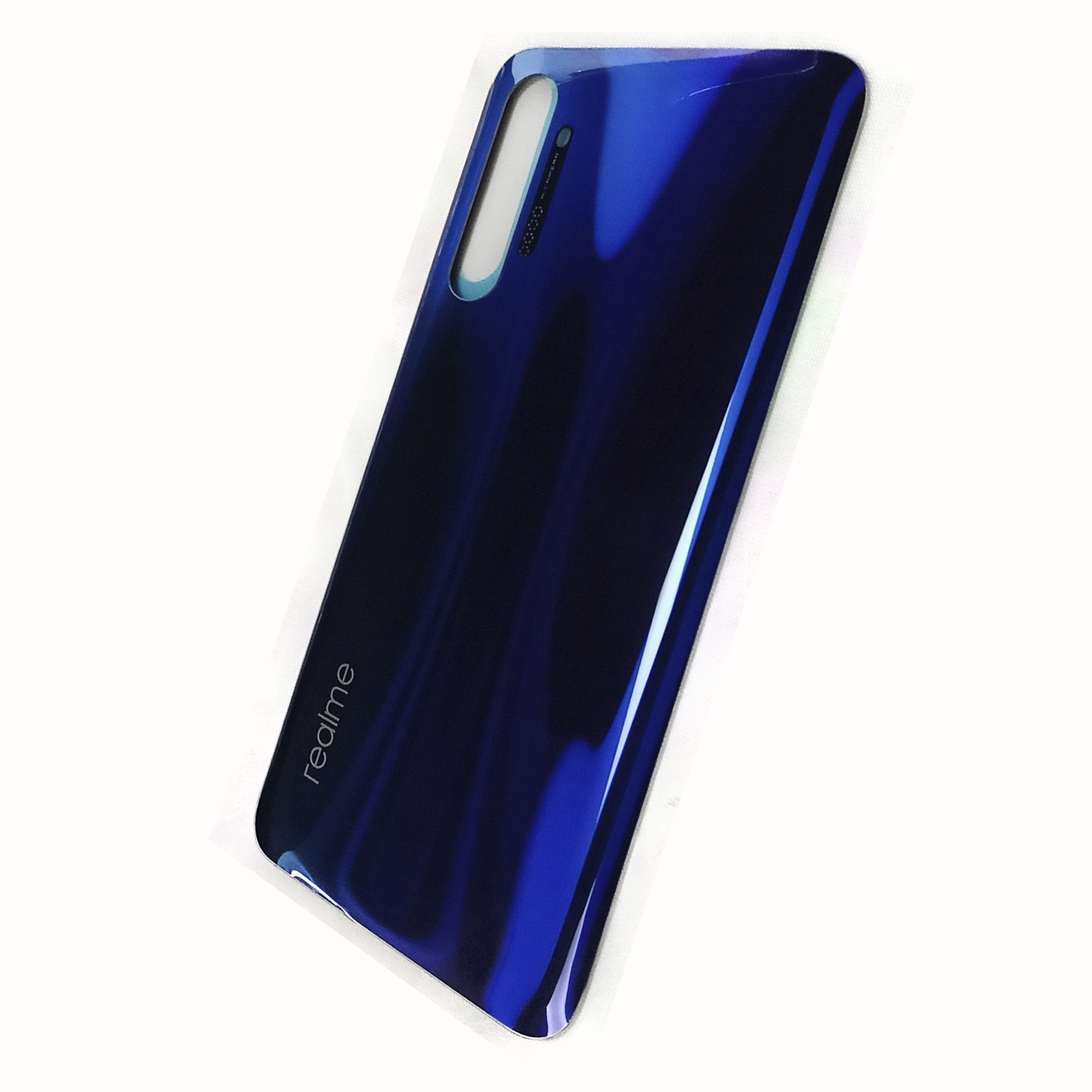 Задняя крышка телефона Realme X2 синяя