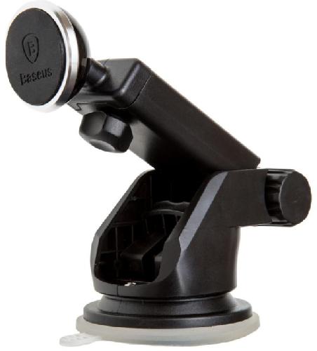 Держатель автомобильный Baseus Magnetic Telescopic Car Mount серебро