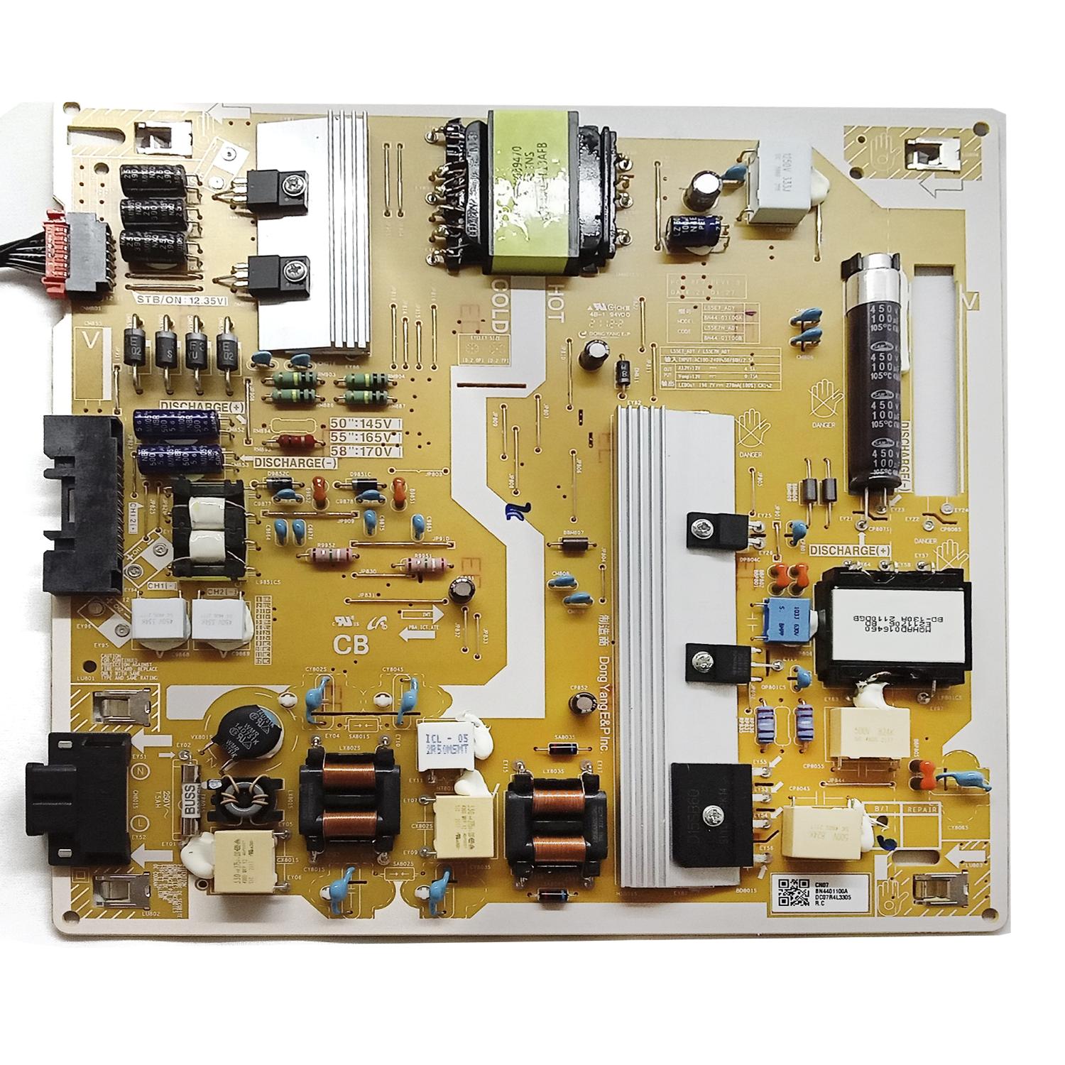 Блок питания BN44-01100A REV 1.3 телевизора Samsung QE50Q60AAU б/у