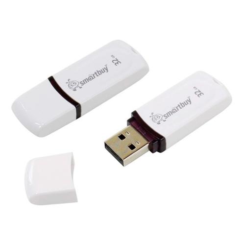 Flash USB 32Gb SmartBuy Paean белый, SB32GBPN-W