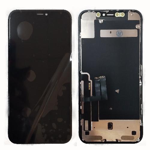 Модуль телефона iPhone 11 (дисплей+тачскрин) оригинал CG черный