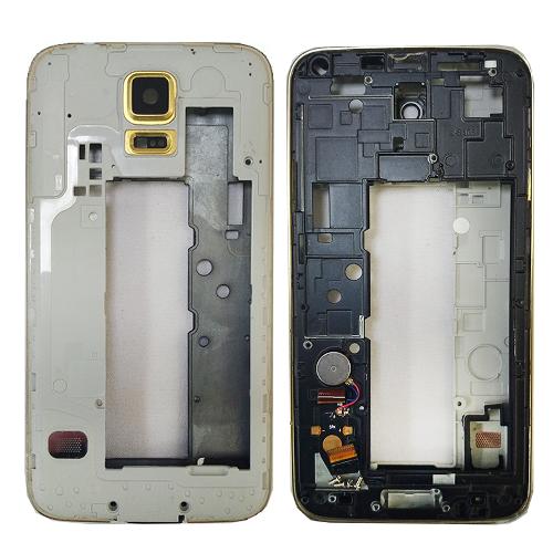 Корпус телефона Samsung G900F Galaxy S5 (реплика) средняя часть (шлейф с вибромотором)