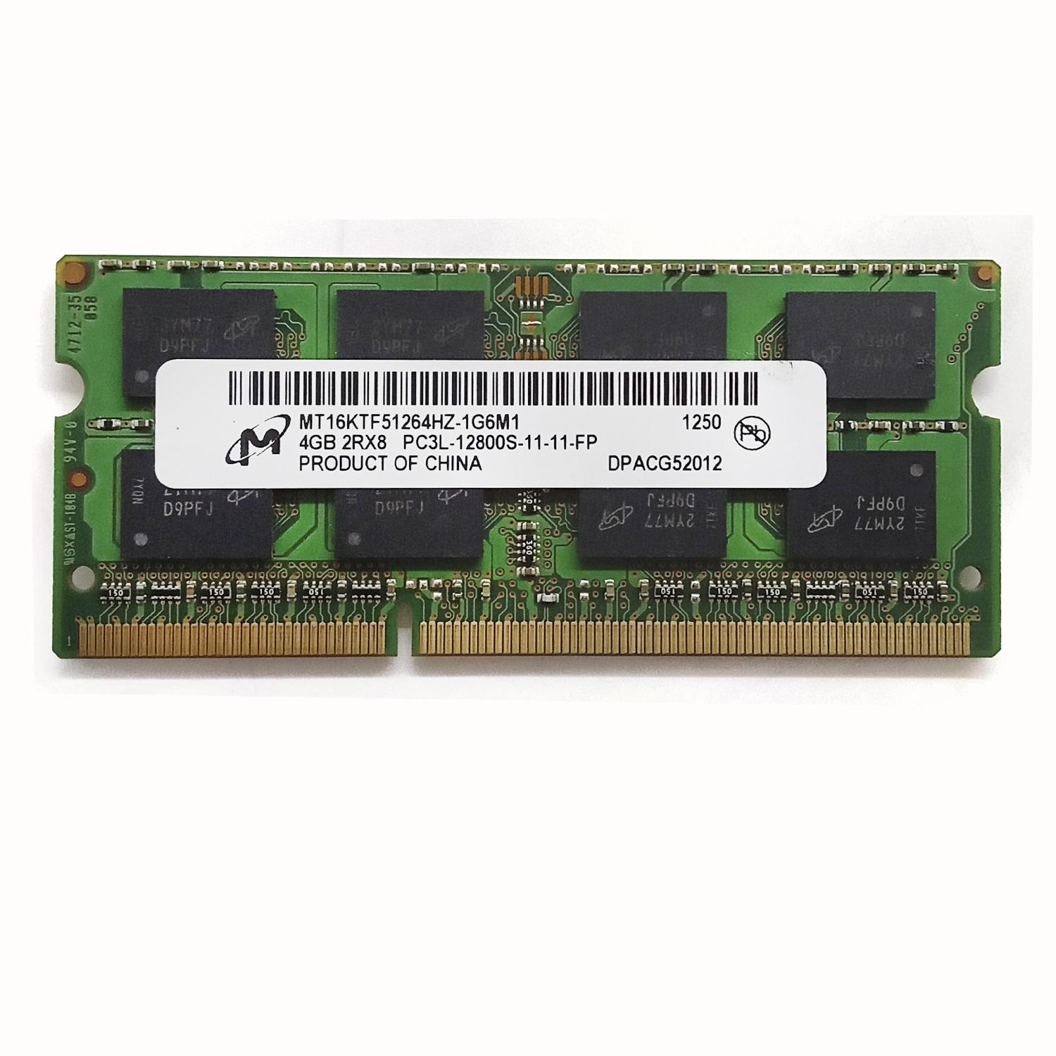 Оперативная память DDR3 4Gb 2RX8 PC3L-12800S-11-11-FP б/у