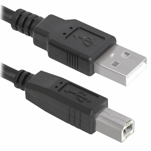 Кабель USB2.0 AM-BM для принтера 1,5м.