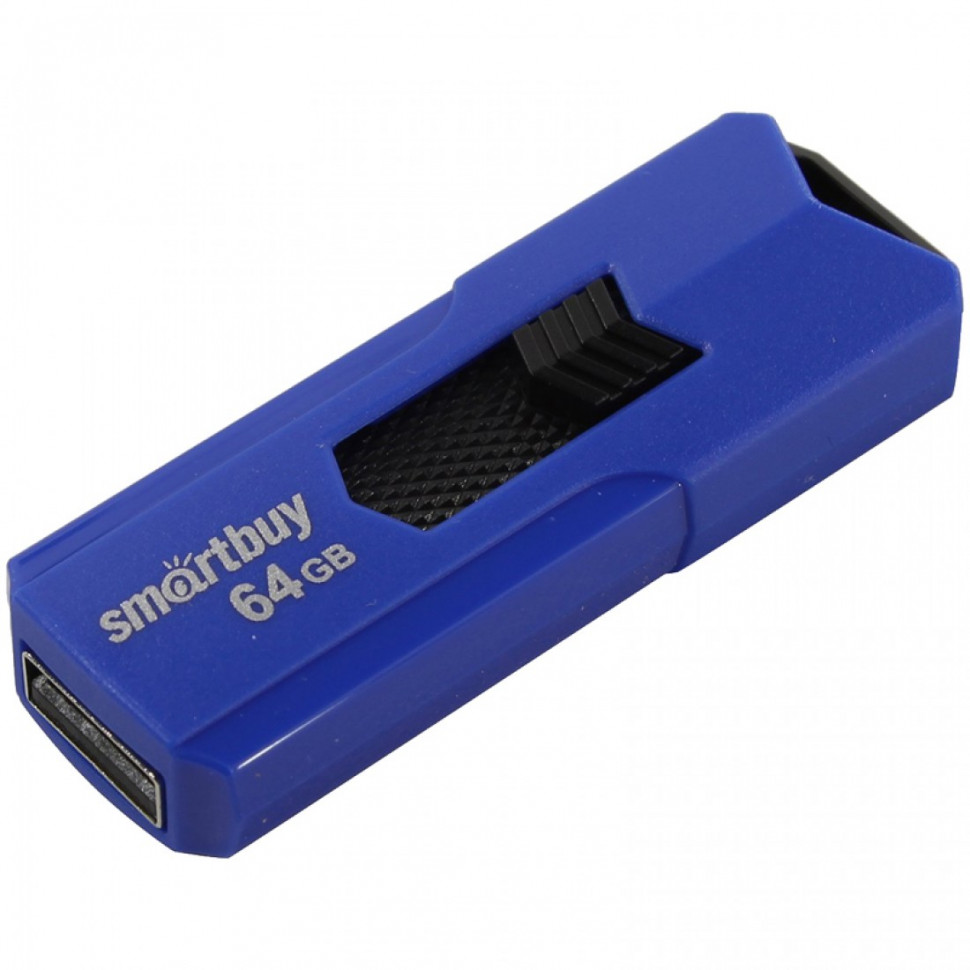 Flash USB 64Gb SmartBuy STREAM синий, SB64GBST-B