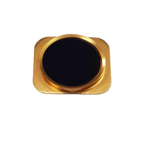 Толкатель кнопки Home iPhone 5 черн.золото