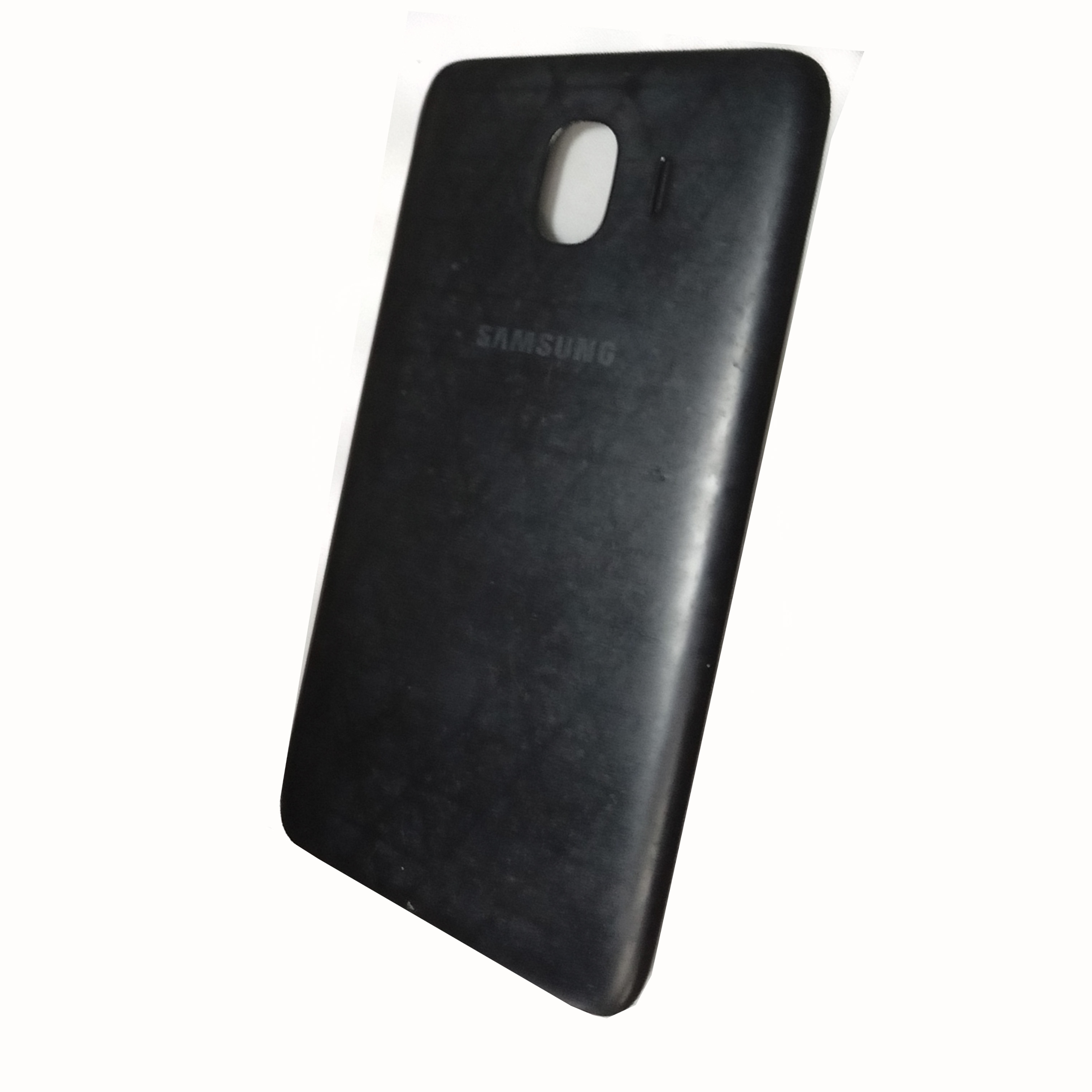 Задняя крышка телефона Samsung J400  Galaxy J4 черная Б/У