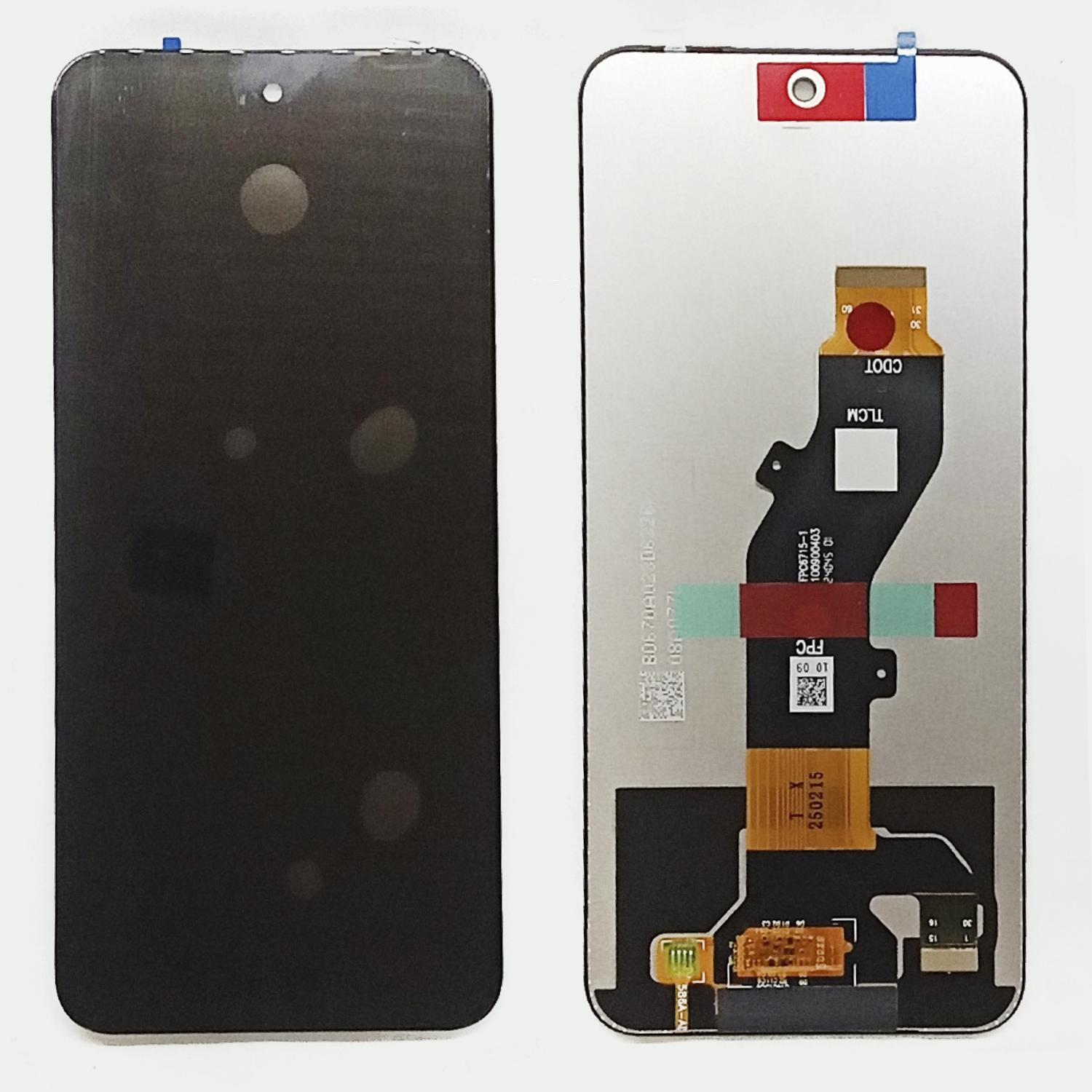 Модуль телефона Teсno Spark  GO 1 (дисплей+тачскрин) черный
