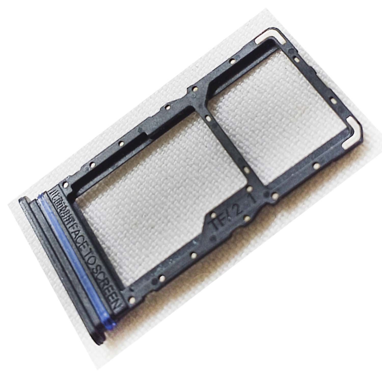 Лоток SIM-карты телефона Xiaomi Redmi 12C черный б/у