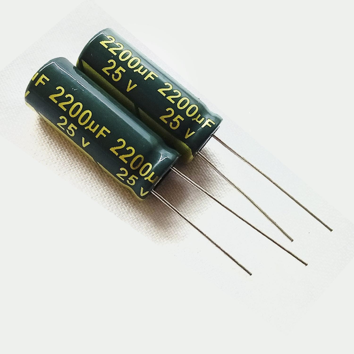 Конденсатор 25V 2200uF 10*25