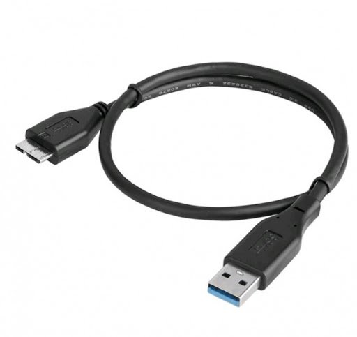 Кабель micro USB - USB 3.0 белый 1m