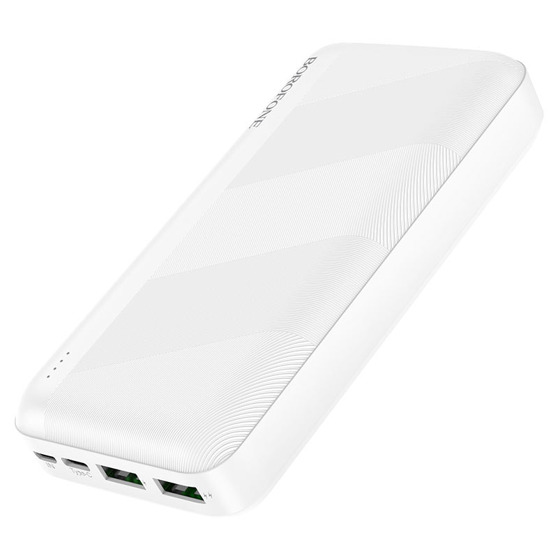 Внешний аккумулятор PowerBank BOROFONE BJ27A (20000 mAh) (белый)