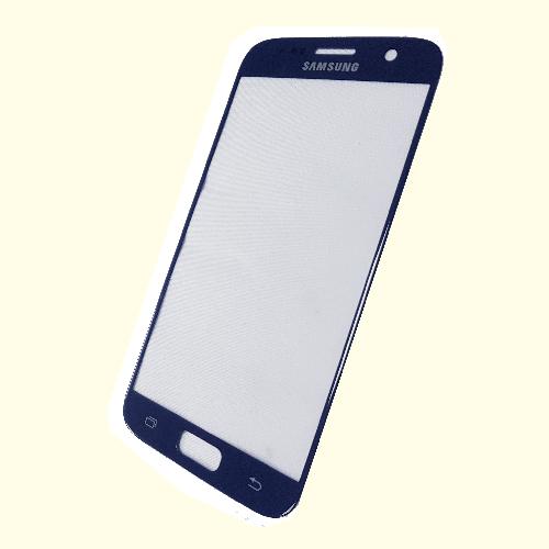 Стекло Samsung G930F Galaxy S7 темн синее
