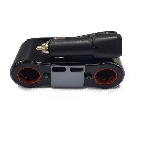 Разветвитель прикуривателя 2 выхода USB ZNB02