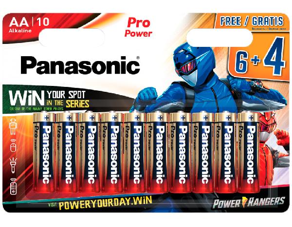 Батарейка Panasonic PRO POWER LR6 BL10 могучие рейнджеры 1шт